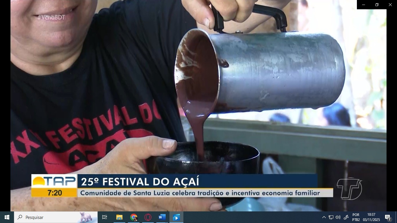 Festival do Açaí celebra tradição, cultura e sustentabilidade na comunidade Santa Luzia