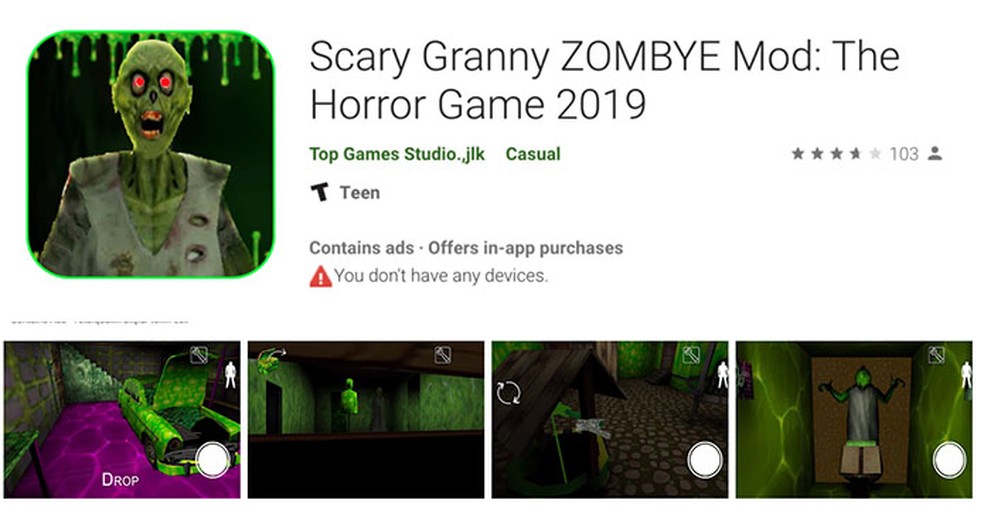 Jogo de terror é retirado do Google Play por tentar roubar senhas