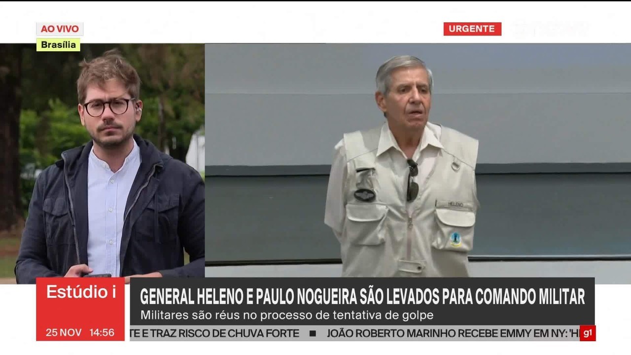Dois generais do Alto Comando acompanharam prisão de Heleno e Paulo Sérgio