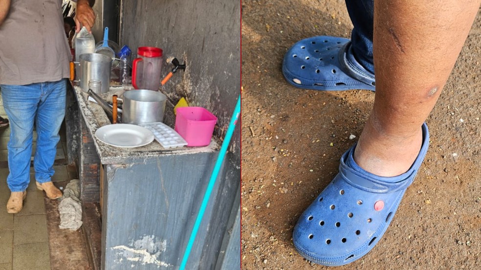 Trabalhadores foram resgatados de condições análogas à escravidão. — Foto: Secretaria de Inspeção do Trabalho