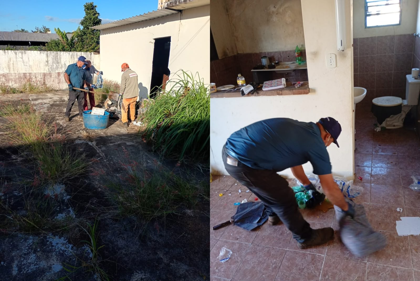 Imóvel denunciado como ponto de uso e tráfico de drogas é interditado por risco de desabamento em Avaré
