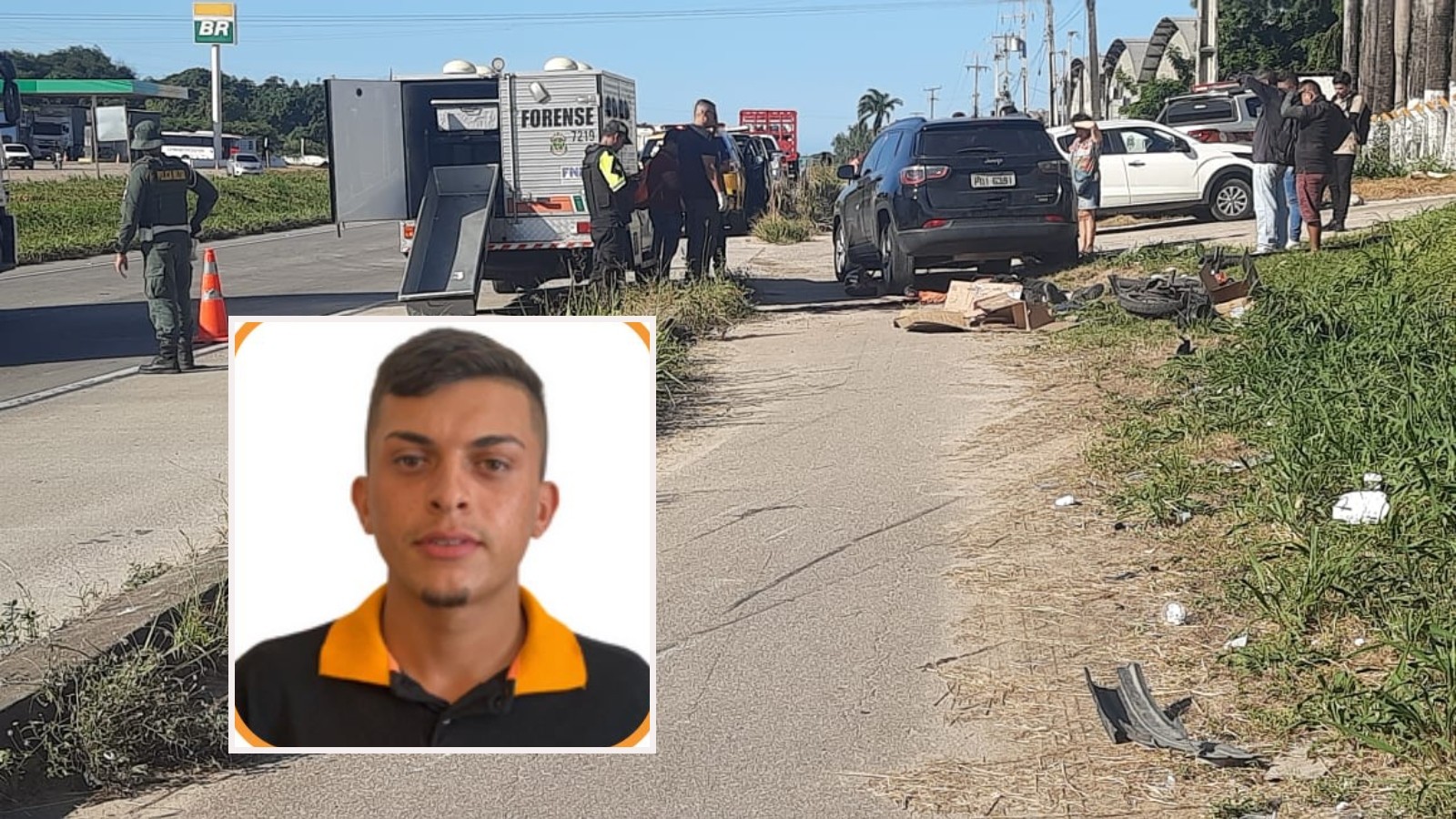 Quem era o motociclista que morreu atropelado por carro de médico na Grande Fortaleza 