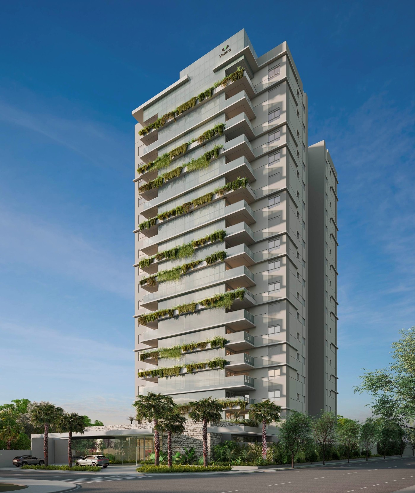 Com selo Carbono Zero, Gaia traz fachada verde e sistemas inteligentes