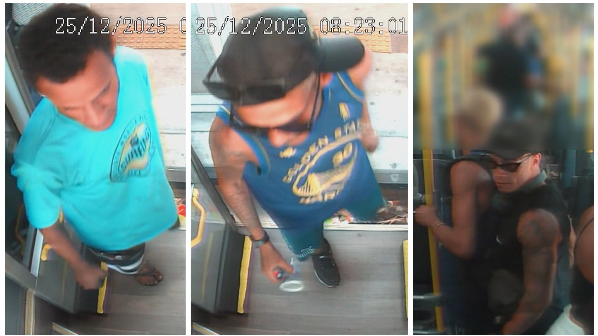 Imagens mostram momento em que passageira é atacada com faca durante assalto no BRT do Rio