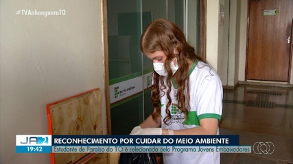 Estudante de Paraíso do Tocantins é seleccionada para programa nos EUA