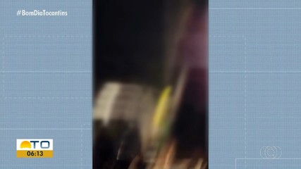 Homem arremessa lata no rosto de policial durante abordagem