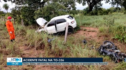Casal morre em acidente envolvendo uma moto e um carro; saiba mais