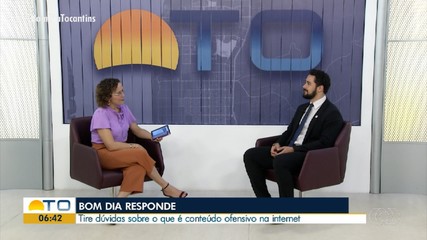 Bom Dia Responde tira dúvidas sobre conteúdo ofensivo na internet