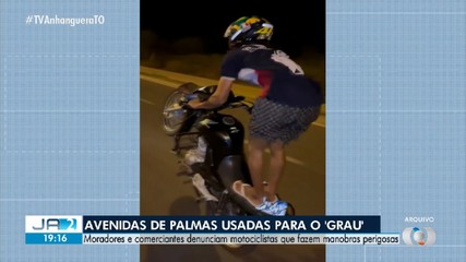 Autoridades vão fiscalizar avenidas de Palmas para coibir manobras de 'grau'