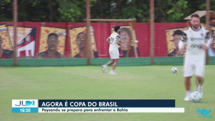 Paysandu se prepara para enfrentar o Bahia