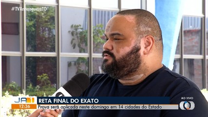 Professor dá dicas para controlar o nervosismo às vésperas da prova do Exato 2025