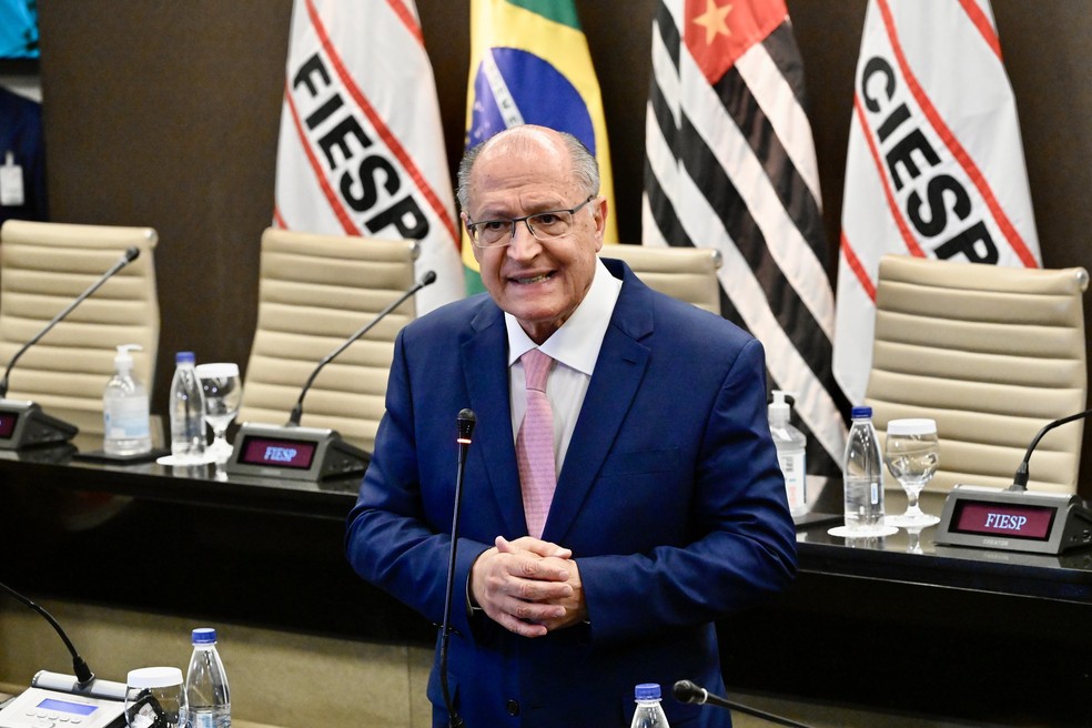 O ministro do Desenvolvimento, Indústria, Comércio e Serviços, Geraldo Alckmin — Foto: Cadu Gomes/Vice-Presidência da República