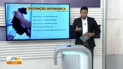 Confira os locais onde a vacina antirrábica está disponível nesta terça-feira (27)