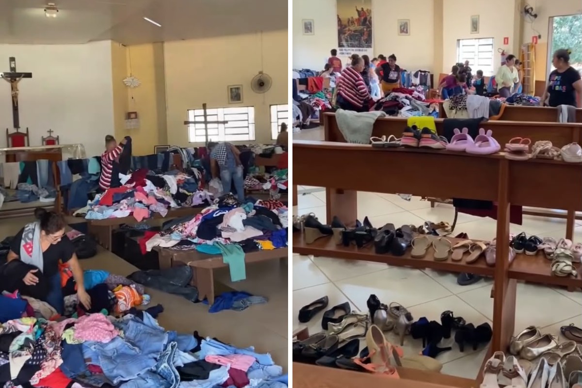 Bazar tem roupas, calçados e acessórios a partir de R$ 2 em Campo Grande  