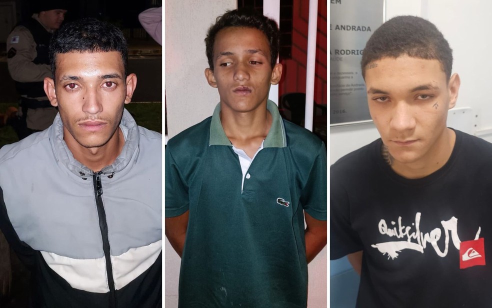 Irmãos mortos em confronto com a polícia. — Foto: Divulgação/Polícia Militar