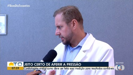 Médico cardiologista ensina como aferir a pressão arterial do jeito certo