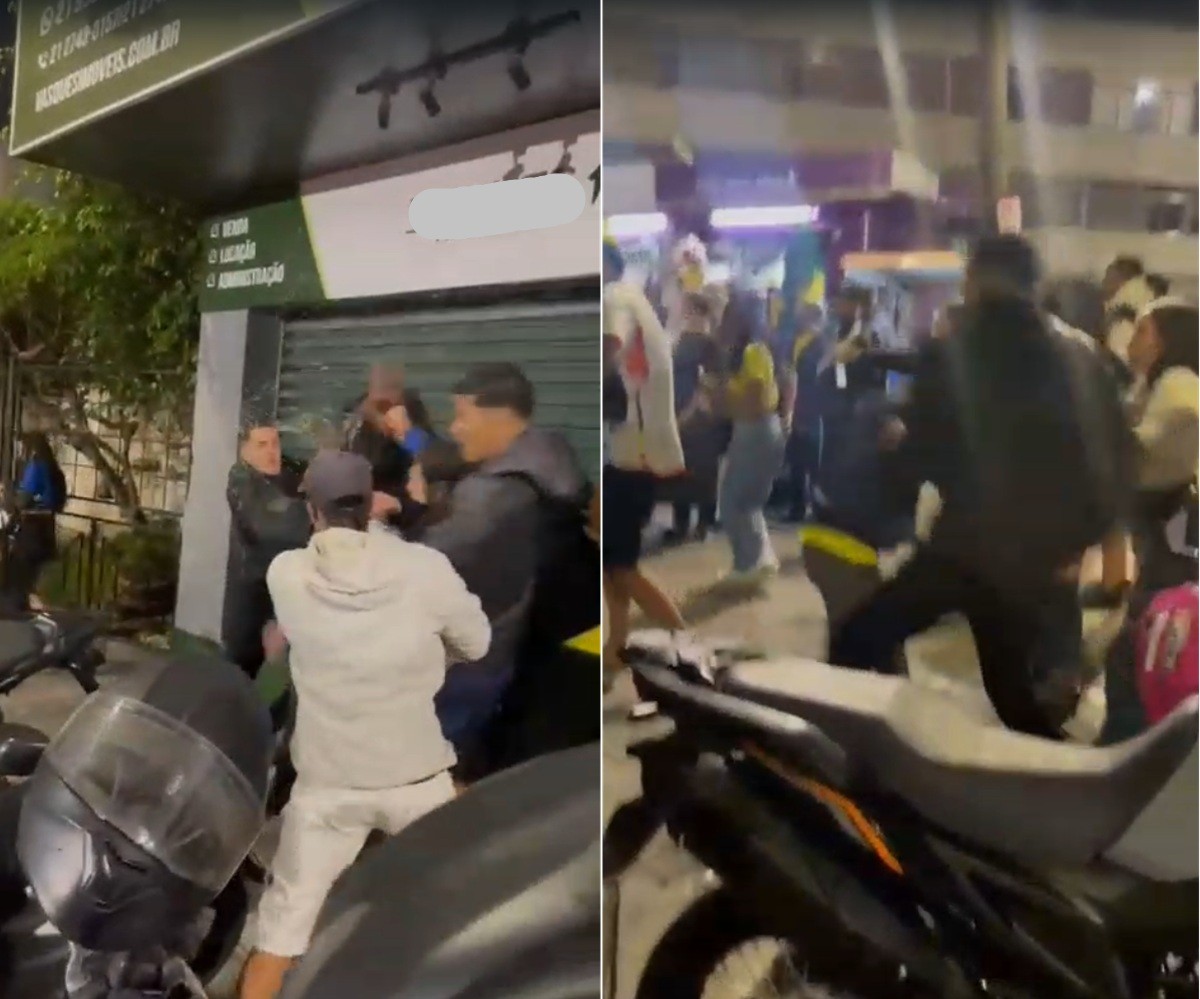 VÍDEO: Confusão é registrada em Teresópolis após eliminação do Brasil na Copa do Mundo
