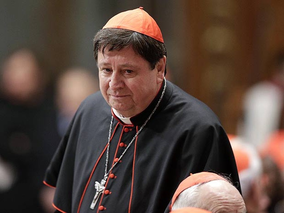 O cardeal João Braz de Aviz na Basílica de São Pedro, no Vaticano, no último dia 6 — Foto: Max Rossi/Reuters