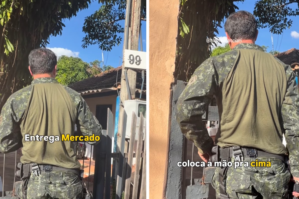 VÍDEO: policial se passa por entregador e multa homem por maus-tratos a cão no interior de SP