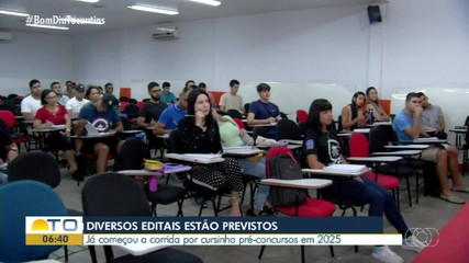 Estudantes focam em concursos com editais previstos para 2025