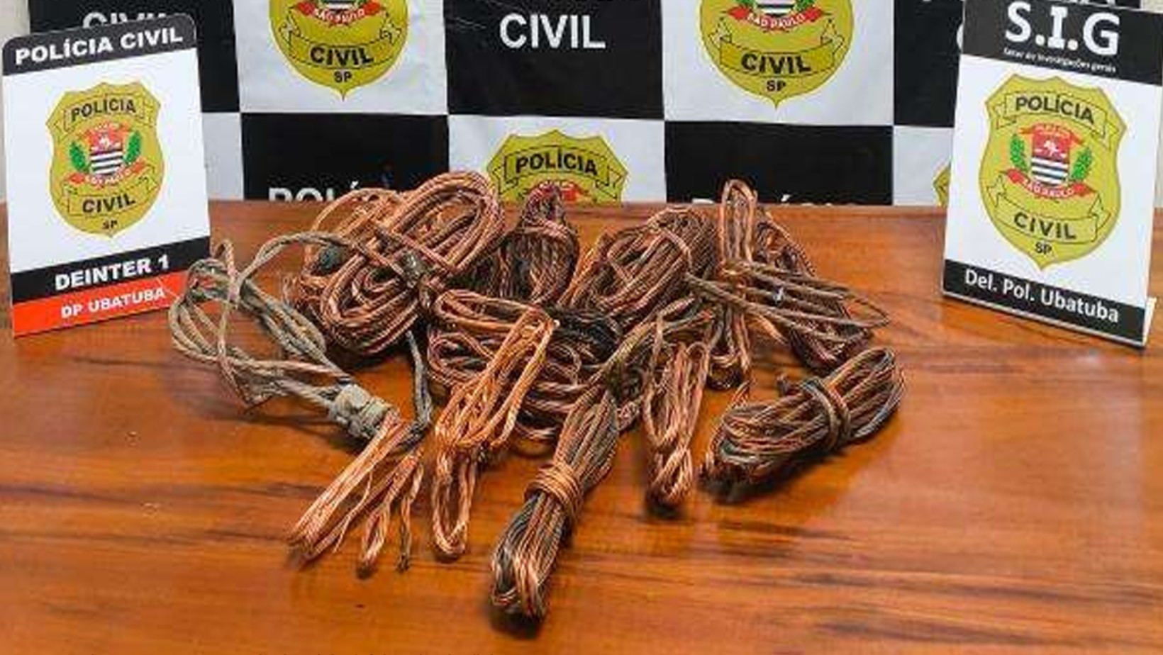 Dono de depósito de reciclagem é preso suspeito de receptação de fios de cobre em Ubatuba, SP