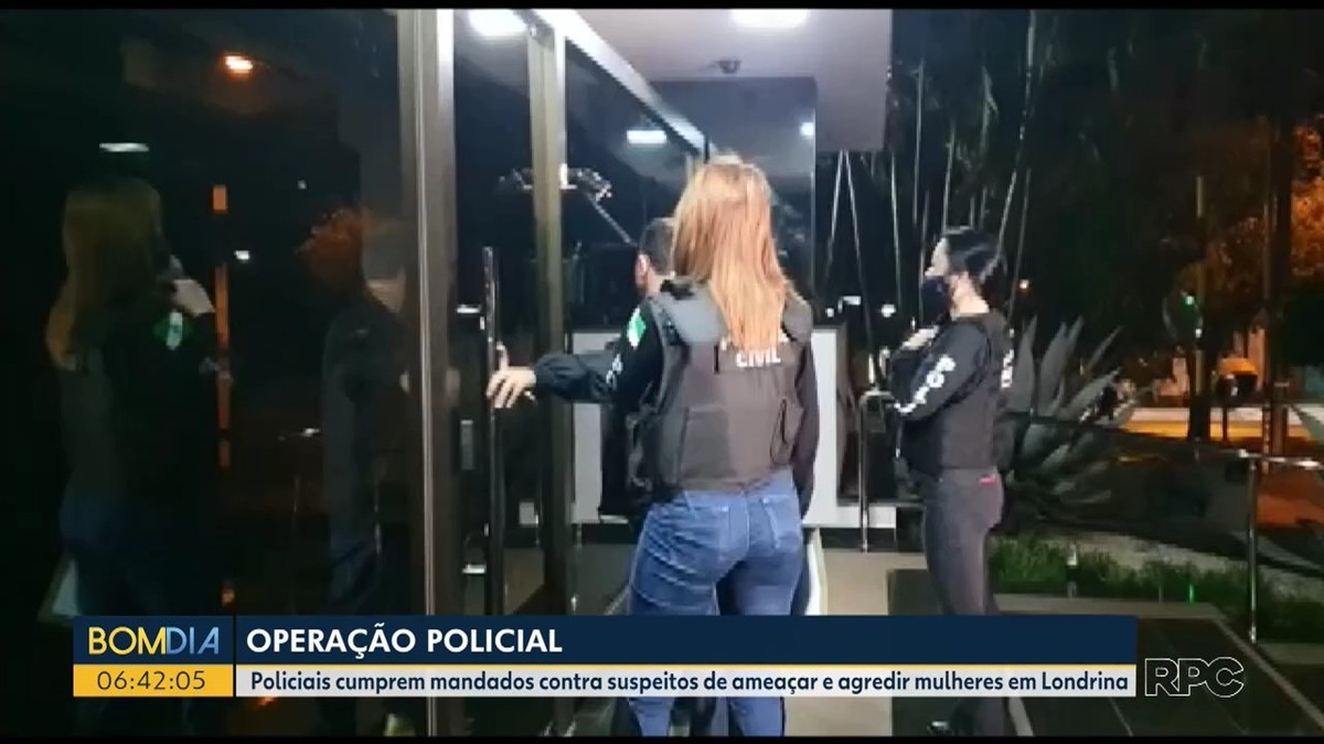 Polícia Realiza Operação Contra Suspeitos De Ameaçar E Agredir Mulheres Em Londrina Norte E 2278