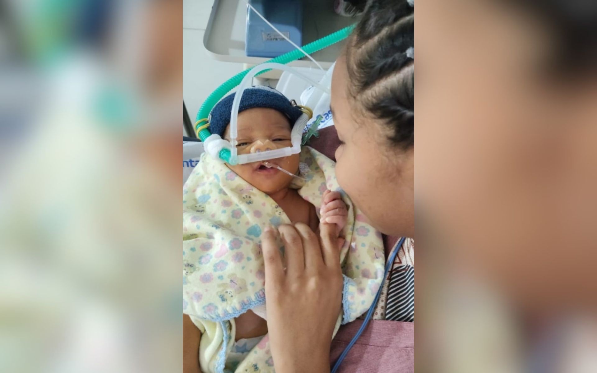Bebê nasce com cordão enrolado no pescoço, sofre falta de oxigênio e se recupera após protocolo inédito na UTI em hospital: 'Alívio', diz pai