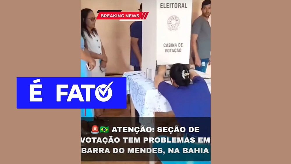Justiça Eleitoral confirma falhas técnicas em seção eleitoral de Barra do Mendes na Bahia