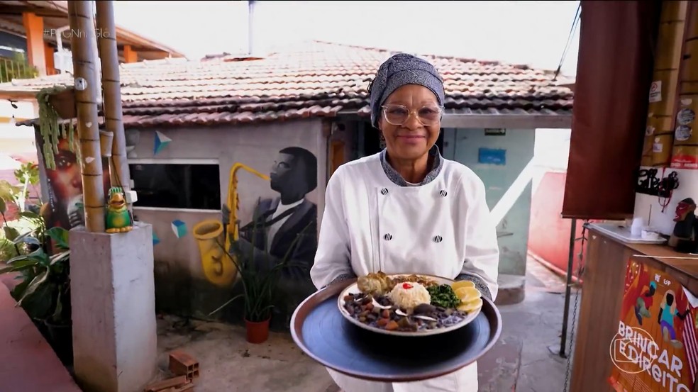 Restaurante na periferia de SP fatura R$ 40 mil com comida saudável — Foto: Reprodução/PEGN