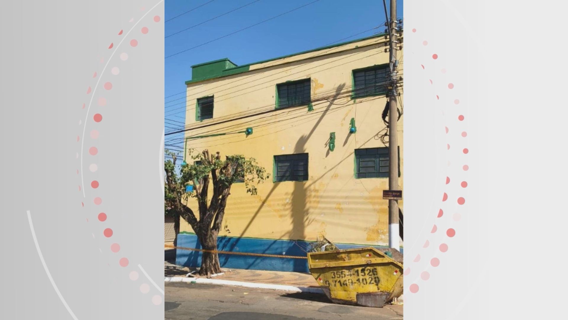Pintor morre após ser eletrocutado e cair de prédio a 10 metros de altura no interior de SP