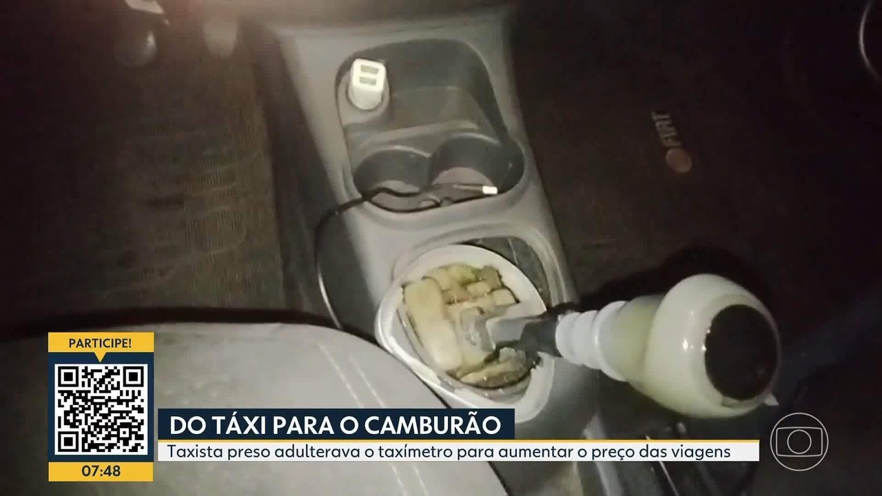 Taxista é preso por golpe que faz o taxímetro disparar e aumentar o valor da corrida