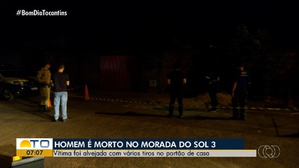 Homem é morto com mais de 10 tiros em Palmas