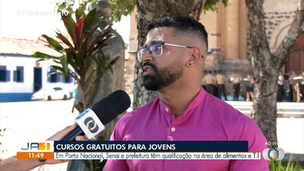 Senai e prefeitura abrem cursos em Porto Nacional com 40 vagas
