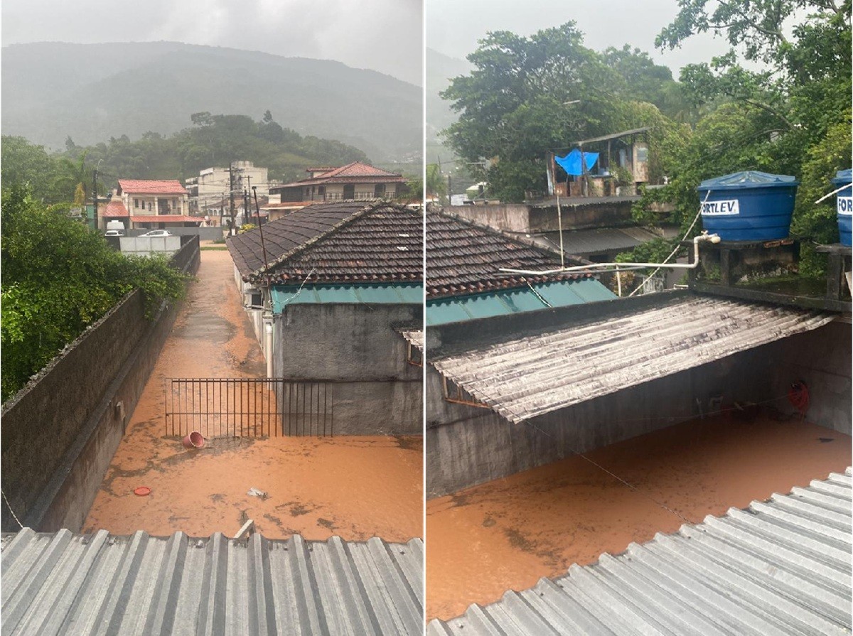 Sete famílias ficam desalojadas após chuvas em Rio Bonito