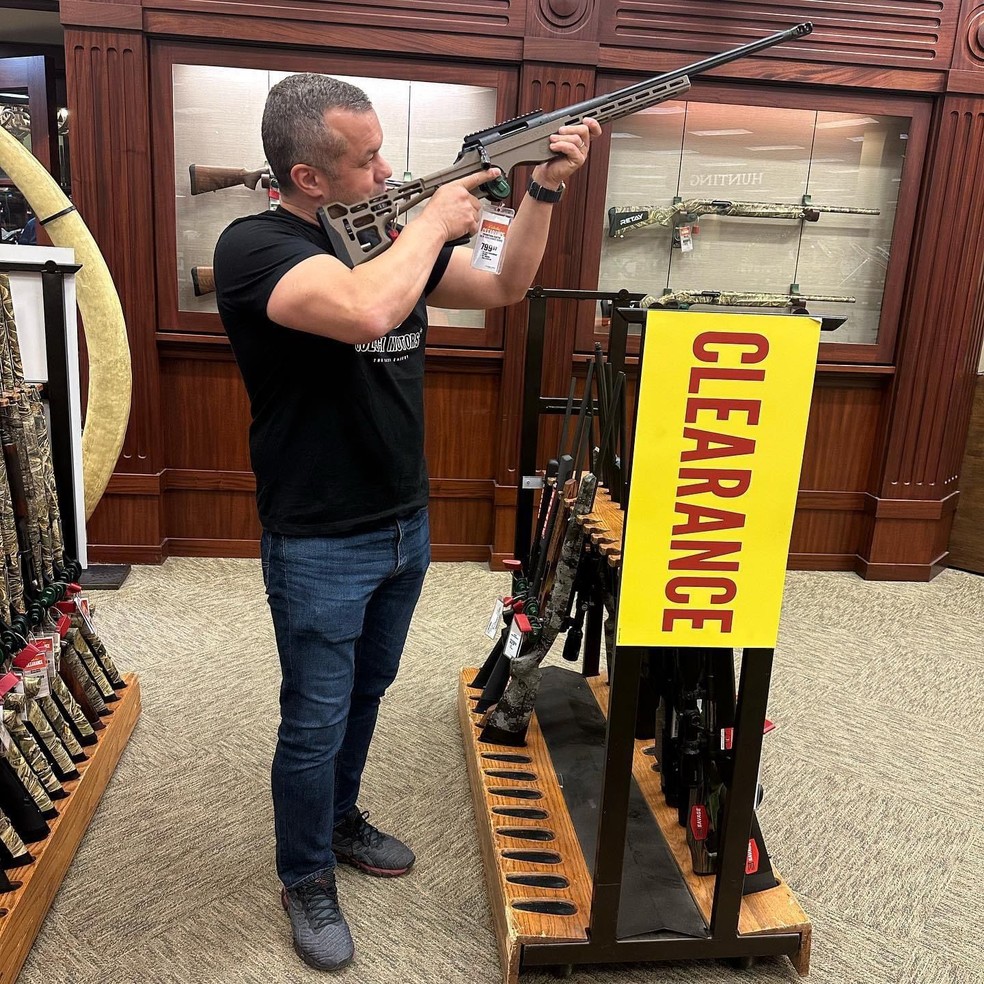 Gerente de posto de combustíveis confirmou que matou uma mulher enforcada em Americana — Foto: Reprodução/Redes Sociais