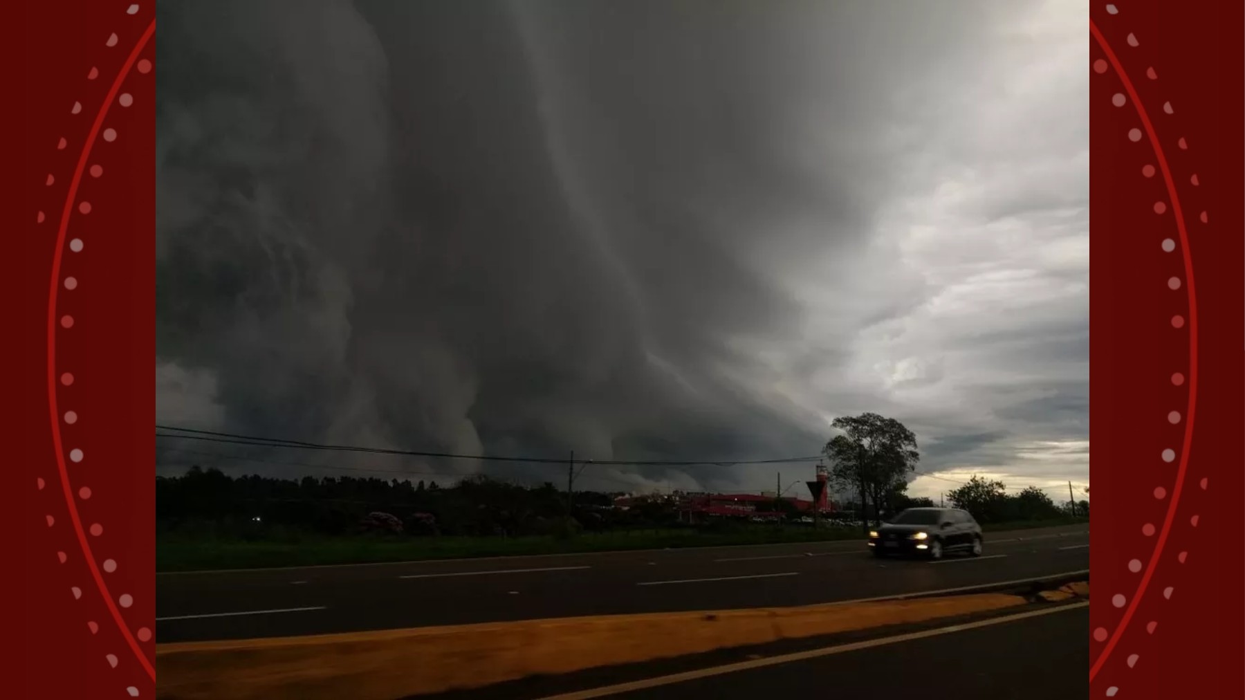 Novos temporais com granizo, raios e chuvas e ventos fortes se aproximam do Paraná; veja previsão do tempo