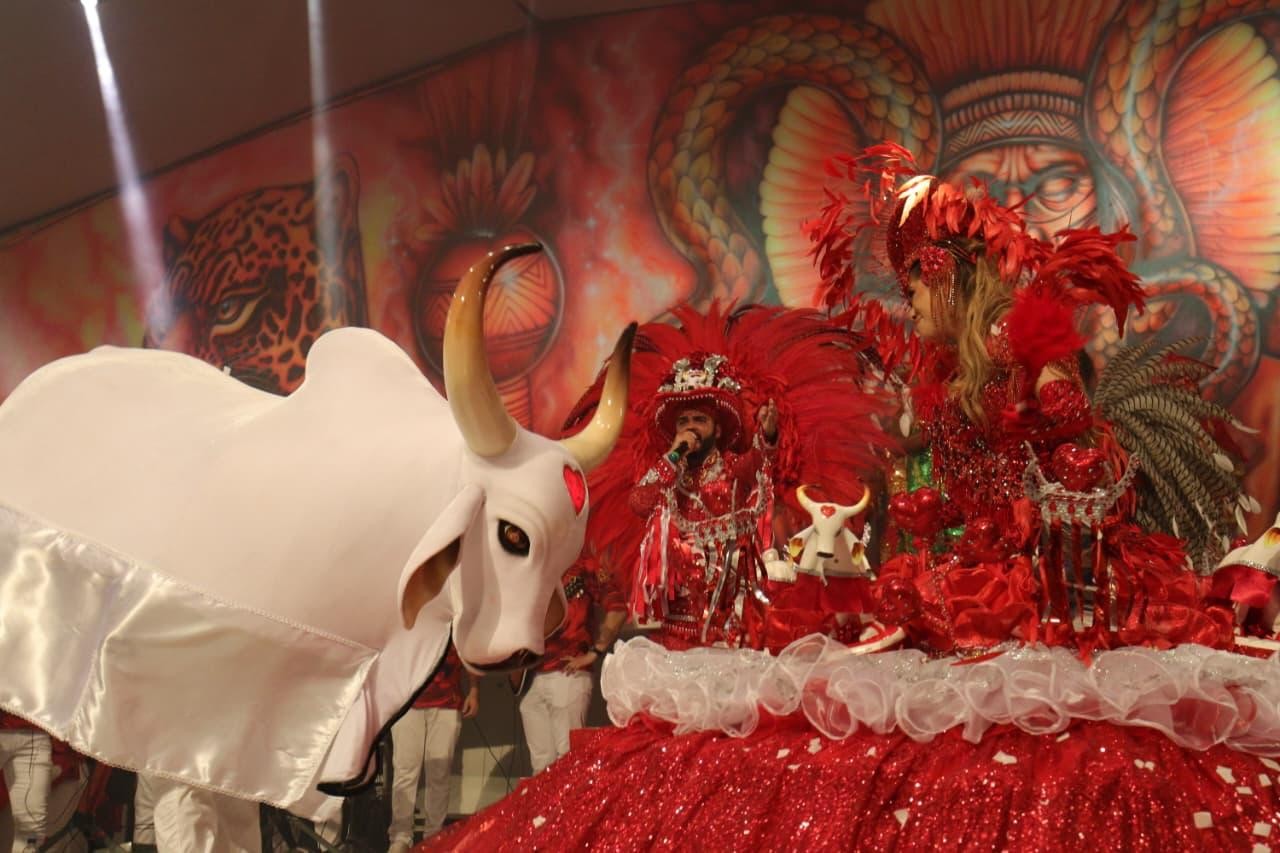 Boi Garantido lança álbum 2026 e anuncia Raíra Lins como nova Sinhazinha da Fazenda em Parintins