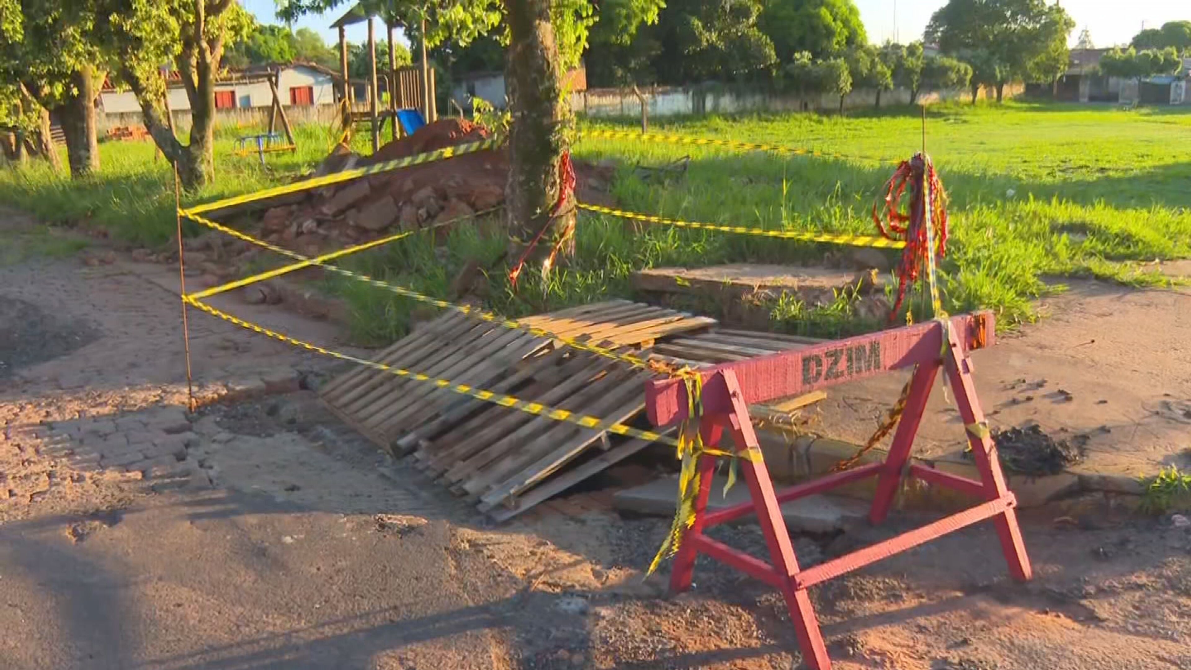 Bueiros são fechados de forma provisória em Martinópolis após morte de homem arrastado por enxurrada