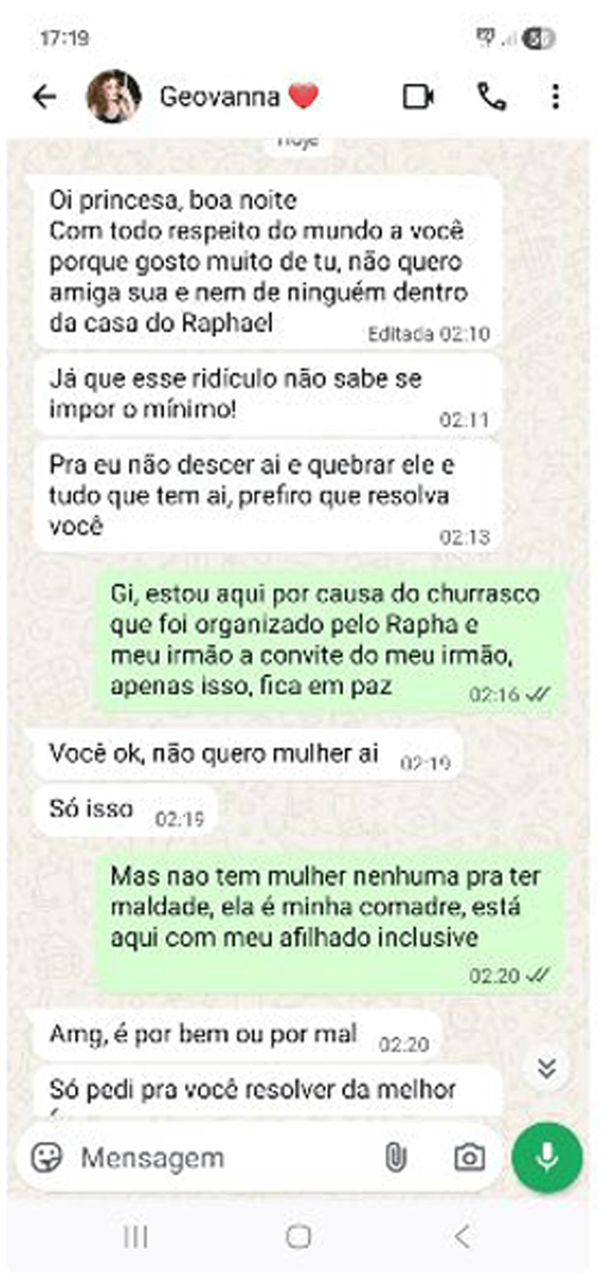 Jovem enviou mensagens com ameaças antes de atropelar e matar namorado e amiga dele: 'Quebrar ele e tudo que tem aí'