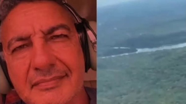 Área de mata fechada onde ocorrem as buscas pela aeronave; acesso difícil e densa vegetação tornam a missão de resgate ainda mais desafiadora — Foto: Rede Sociais/Reprodução
