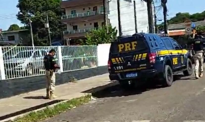Acidente entre carro e moto deixa motociclista em estado grave na BR-163, em Santarém