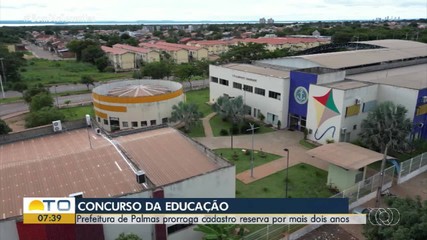 Prefeitura de Palmas prorroga cadastro reserva de concurso da educação