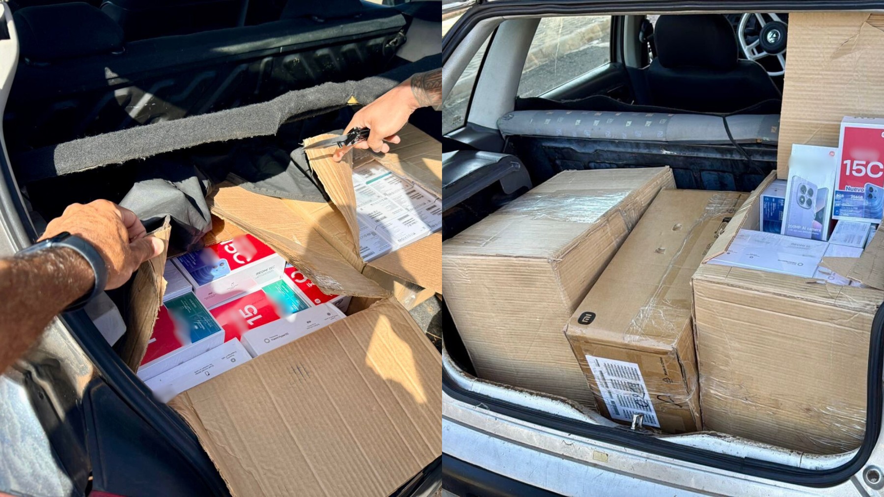 Brasileiro que estuda medicina no Paraguai é preso pela segunda vez em uma semana transportando mais de 100 celulares irregulares, no PR