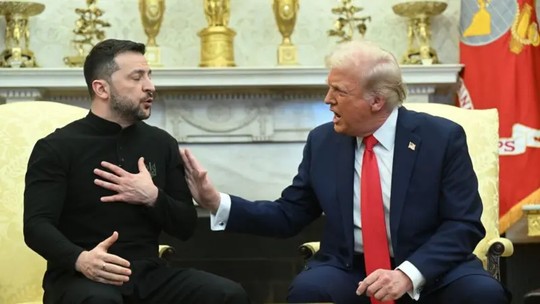 'Ucranianos estão lutando por sua terra', diz Zelensky já em Washington para reunião com Trump