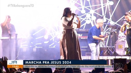 Marcha para Jesus reúne multidão em Palmas