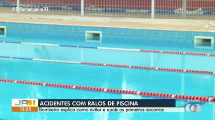 Bombeiros explicam como evitar acidentes com ralo de piscina