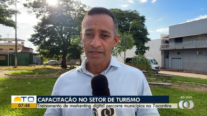Empreendedores do turismo no Tocantins recebem treinamento sobre marketing digital