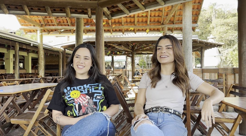 Day e Lara dispensam rótulo de 'nepo baby' na dupla e focam em força feminina e apego à essência: 'Não  fazer só para chamar atenção'