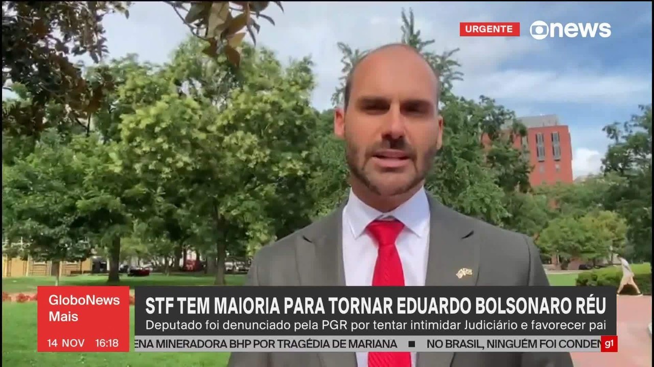 Entenda a denúncia que levou o STF a formar maioria para tornar Eduardo Bolsonaro réu
