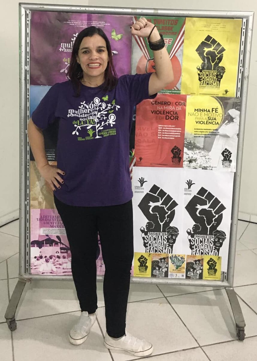 Francilene era assistente social e pesquisadora — Foto: Reprodução/Redes sociais